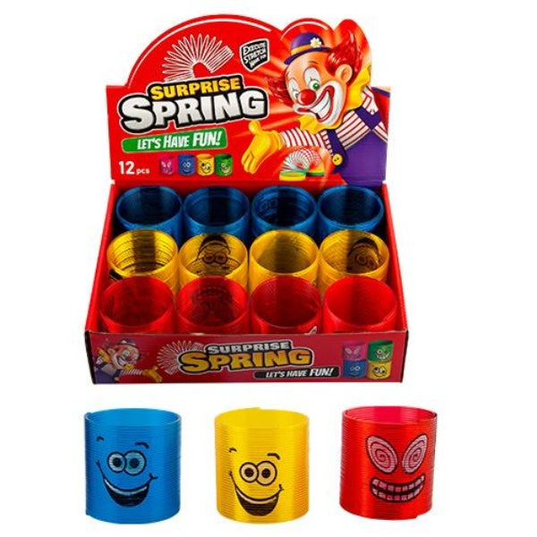 Printed Stress Relief Spring Toy