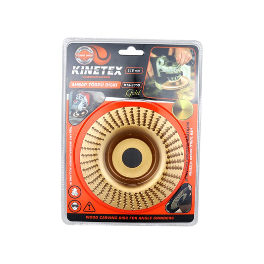 115MM  AHŞAP DİSK EĞE TÖRPÜ GOLD (5347)