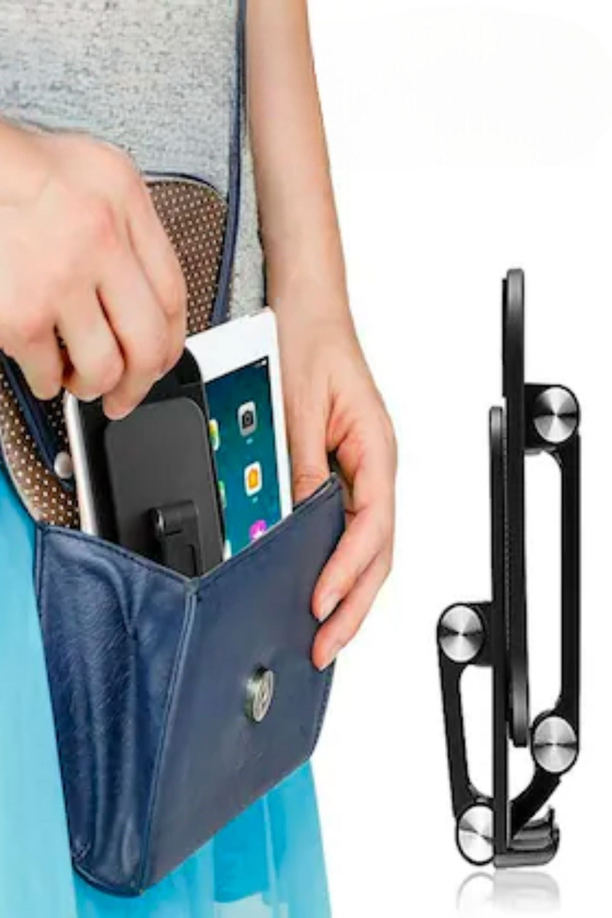 Starixa® Plastik Ayarlanabilir Kaydırmaz Taban Telefon Tablet Standı