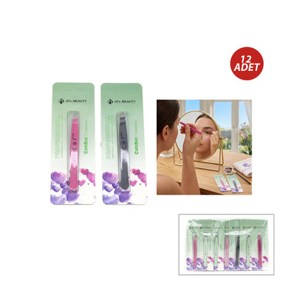 12 ADET LOVE CIMBIZ RENKLİ (5347)