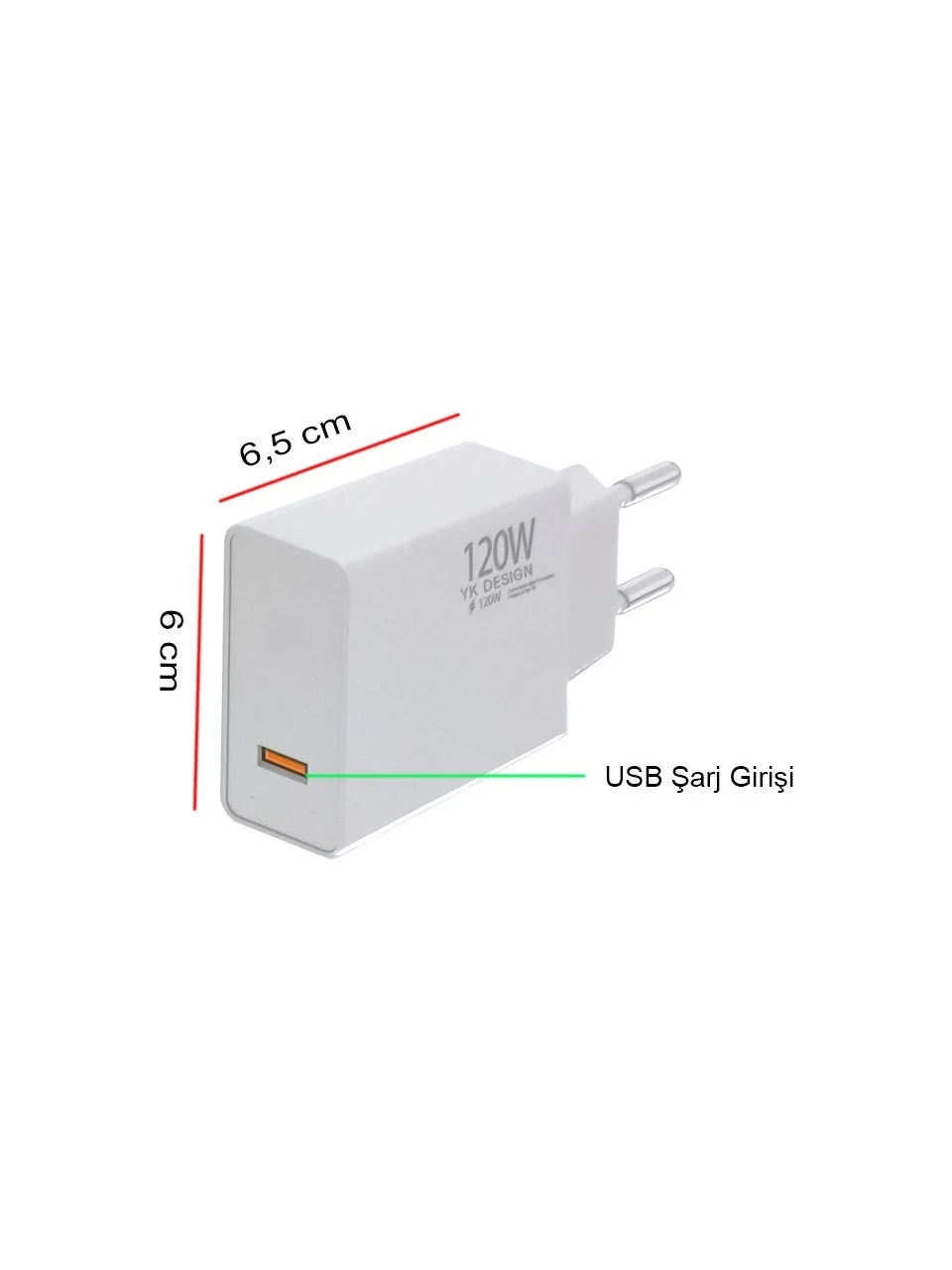 120W Super Fast Charger - USB Type-C (5347)