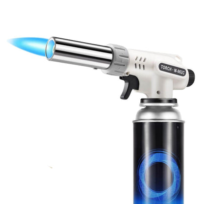 1300°C Multi-Purpose Gas Torch Lighter - Kitchen, BBQ, Soldering Blowtorch (5347)