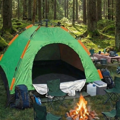Starixa® 8 Kişilik Otomatik Kurulum Kamp Çadırı - Outdoor , Suya Dayanıklı Hızlı Kurulum Piknik ve Doğa İçin Geniş Aile Çadırı 250x250x165 cm