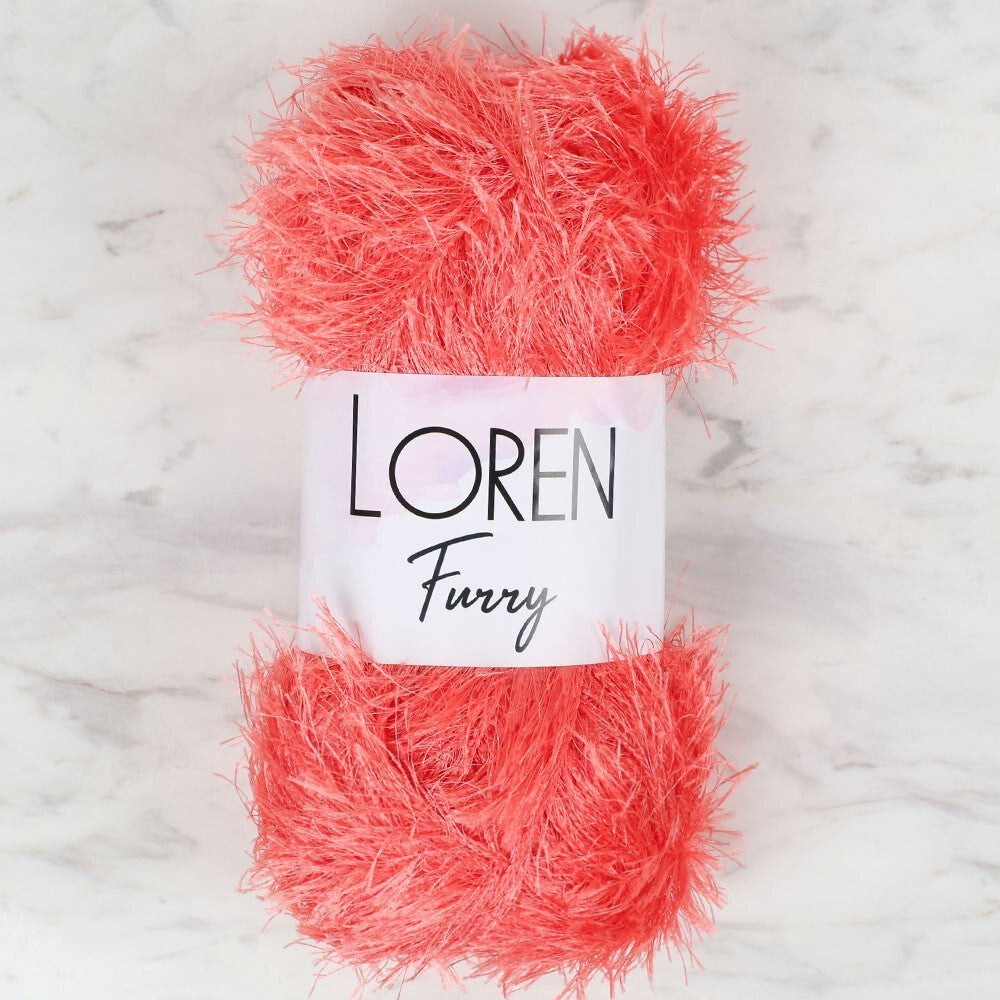 Loren Furry خيوط حياكة يدوية بنمط زهر الرمان - RF017 - 34051