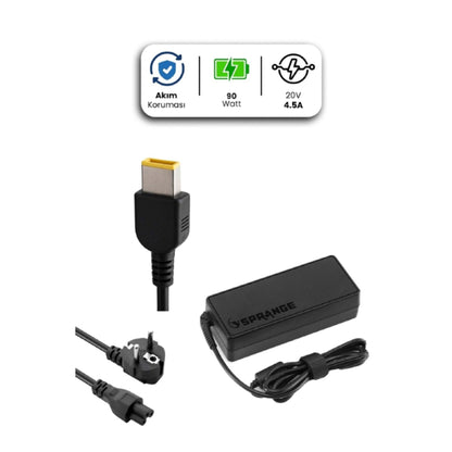20V 4.5A USB Pin 90W Laptop Adapter For LENOVO