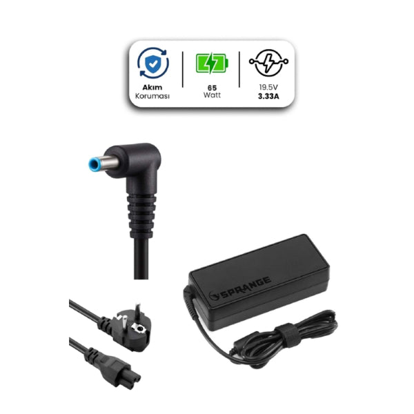 19.5V 3.33A 4.5 * 3.0mm 65W Laptop Adapter for HP