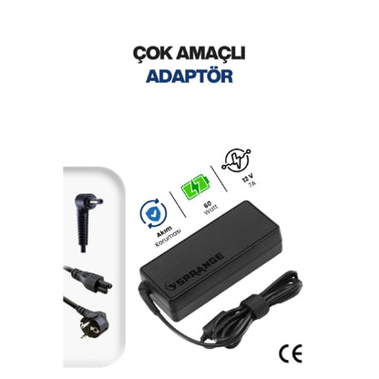 12V 5A 5.5 * 2.5mm 60W LED and Modem Adapter