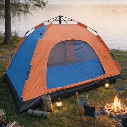 Starixa® 10 Kişilik Otomatik Kurulum Kamp Çadırı - Outdoor , Suya Dayanıklı Hızlı Kurulum Piknik ve Doğa İçin Geniş Aile Çadırı 300x300x170 cm