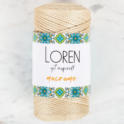 Loren Macrame Beige خيط حياكة يدوي - RM 036 - 34326