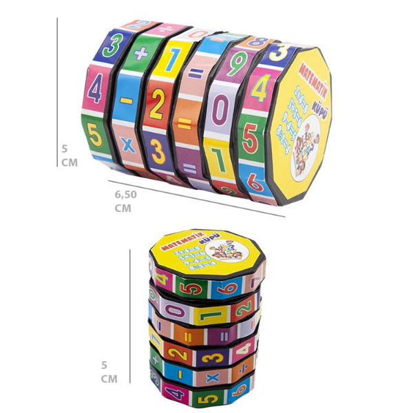 Math Learning Cube