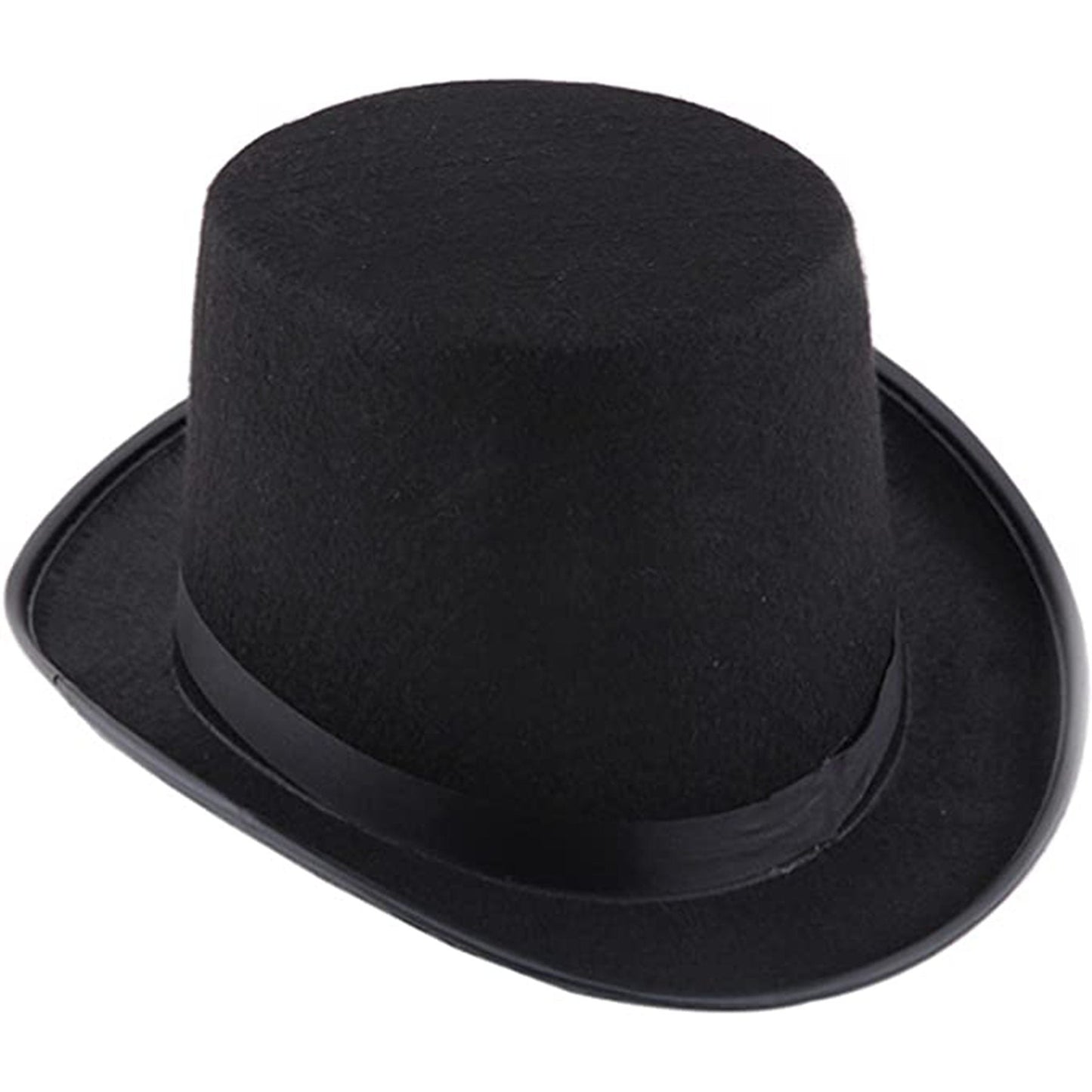 Black Felt Magician Fedora Hat 12 cm