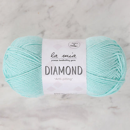 خيوط حياكة يدوية La Mia Diamond بلون أخضر مائي - L166 - 33739