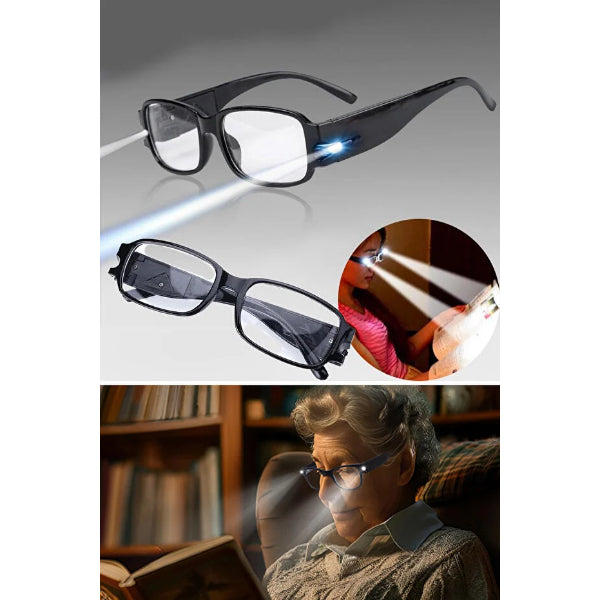 Relaxing LED Light Reading Glasses