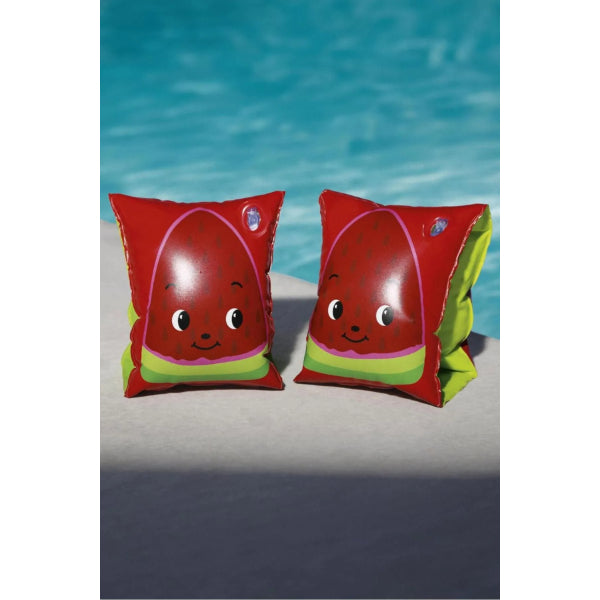 Fruity Pattern Kids' Swim Armbands (Ages 5-12)