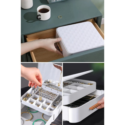 Mirrored Jewelry Organizer