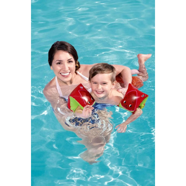 Fruity Pattern Kids' Swim Armbands (Ages 5-12)