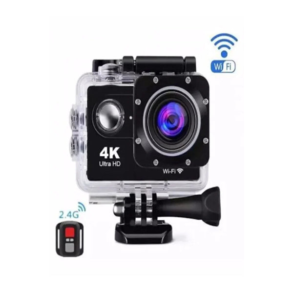 Remote-Controlled 4K Wi-Fi Action Camera