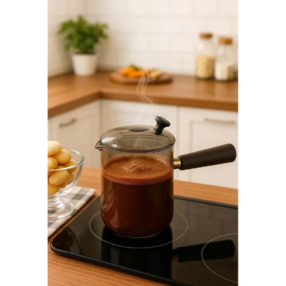 550 ml Acacia Glass Coffee Pot