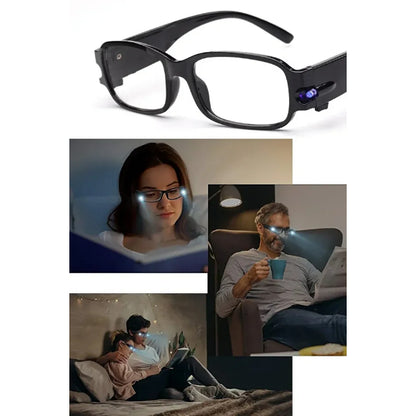 Relaxing LED Light Reading Glasses