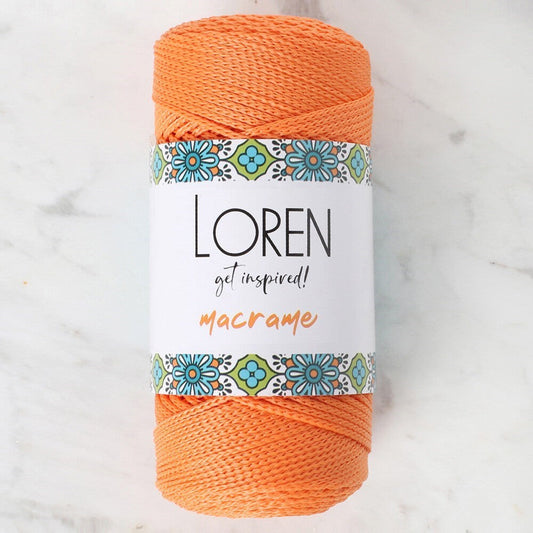 Loren Macrame Orange Hand-Knitting Yarn - RM 0125 - 34335