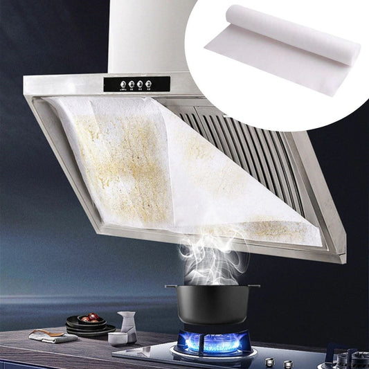 Starixa® 2li Yağ Emici Duman Önleyici Pratik Mutfak Davlumbaz Koruyucu Dayanıklı Yedek Filtre 45x90cm