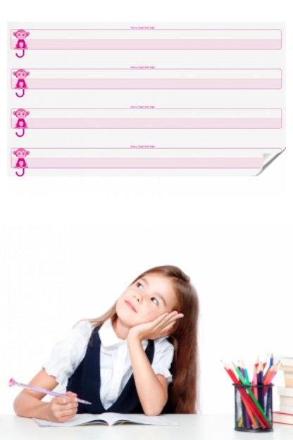 Starixa® Lined Smart Paper Whiteboard Leaves No Trace on the Wall Static Compliant with New Curriculum 100x56cm