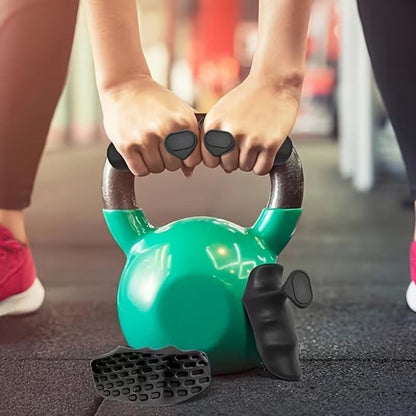 2 Adet Sporcu El Koruma Silikonu - Fitness, Ağırlık Kaldırma ve Antrenman İçin Kaymaz El Pedi (5347)