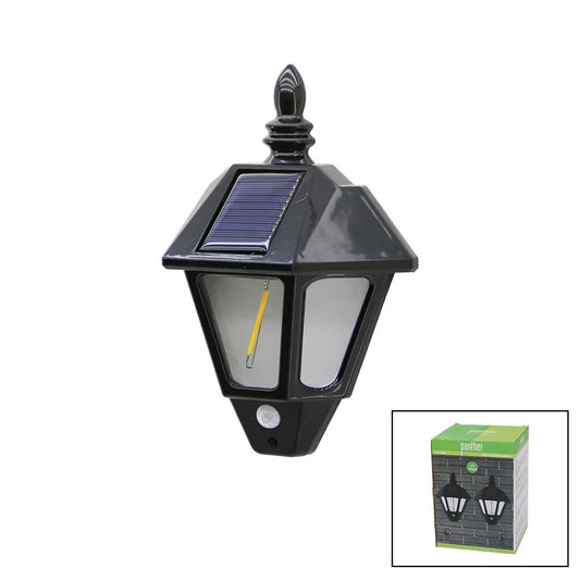 2 PCS  SOLAR - GÜNEŞ ENERJİLİ DUVAR LAMBASI COB LED SENSÖRLÜ= 3 MOD FONKSİYON BAHÇE-BALKON-SOKAK PT-2981 (5347)