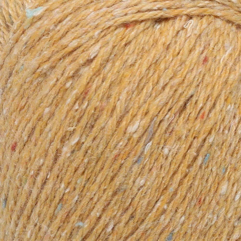 خيوط الحياكة اليدوية La Mia Re-Tweed mélange صفراء - L124 - 34413