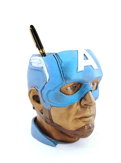 Polyester Captain America Pencil Case