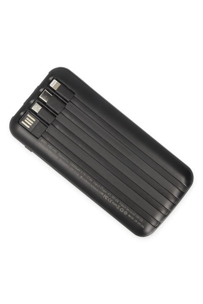 Mey İthalat® Yosonda A87 4in1 20.000 mAh Powerbank - Siyah