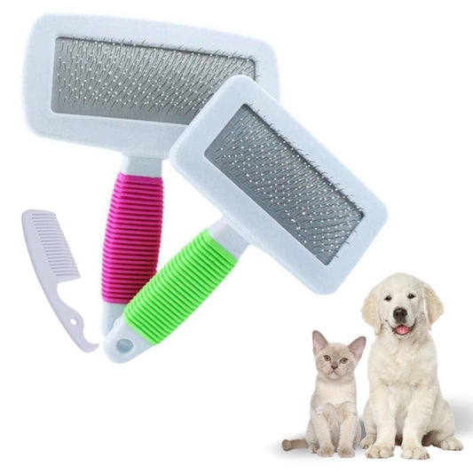 Starixa® Kedi Köpek Telli Küçük Boy Tüy Bakım Seti Evcil Hayvan Tarama Fırçası