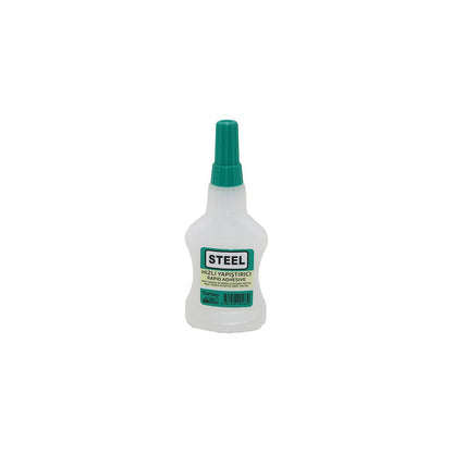 24 ADET WİNCELL STEEL HIZLI YAPIŞTIRICI 37GR 200ML MDF-AHŞAP-METAL-PLASTİK-DERİ (5347)