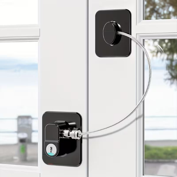 Black Plate Rope Safety Lock