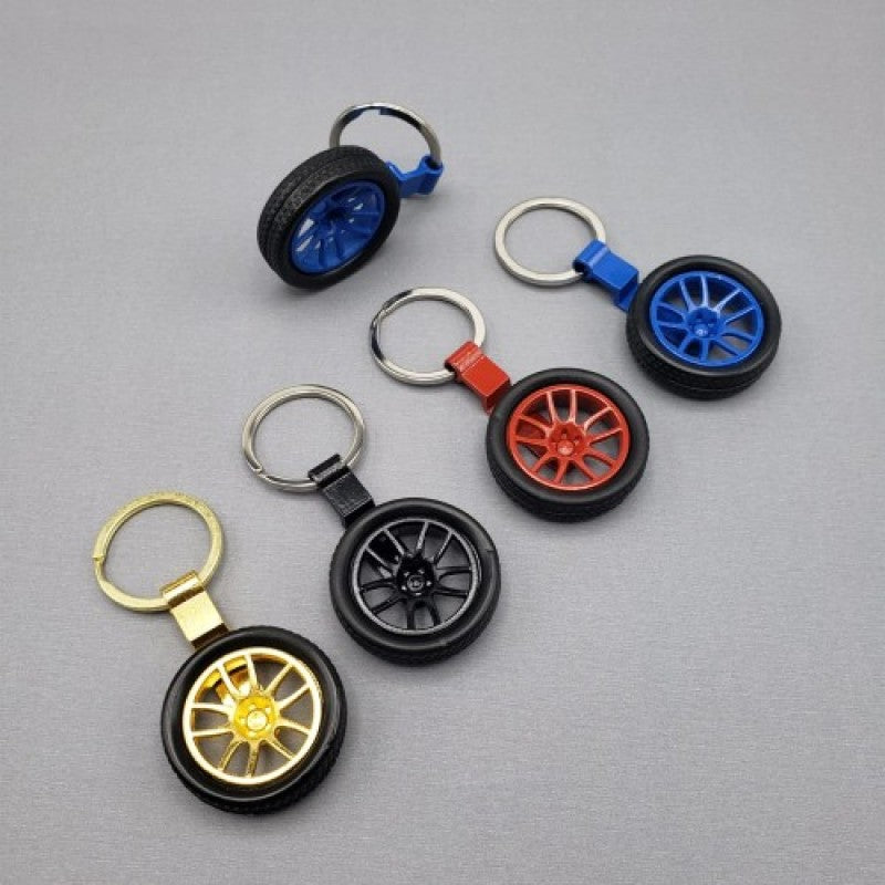 Wheel Design Keychain