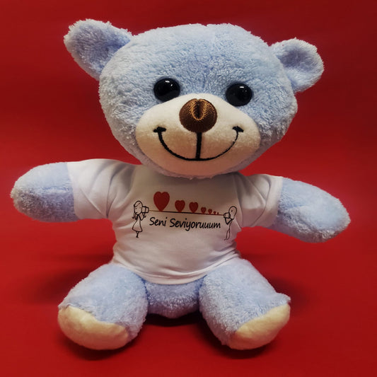 I Love You Teddy Bear with T-Shirt