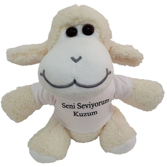 I Love You Lamb Plush Toy with T-shirt