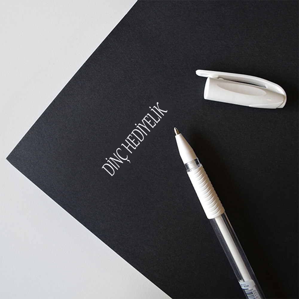 White Gel Pen
