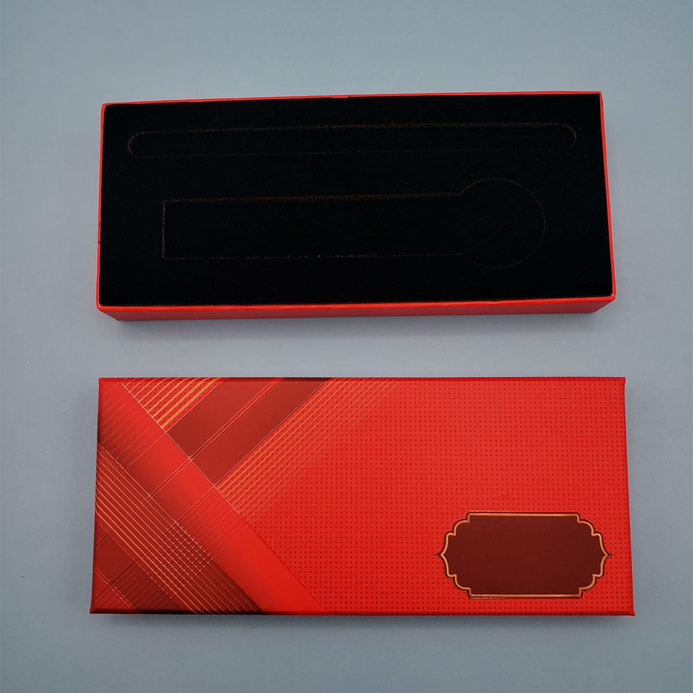 Red Color Keychain and Pencil Case