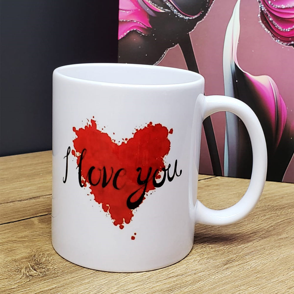 I Love You Designed Mug