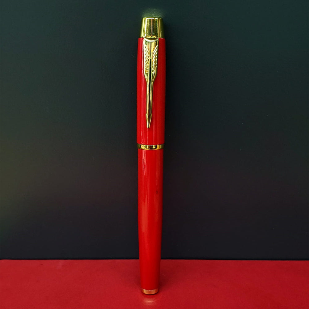 Metal Red Roller Pen
