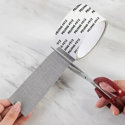 Starixa® Güçlü Yapışkanlı Pencere Tamir Bandı, Böcek Önleyici Yama Bandı 2 mt x 5 cm