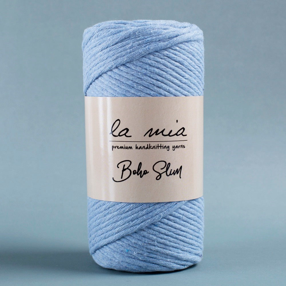 La Mia Boho Slim Light Blue Hand Knitting Yarn -L069 - 34204