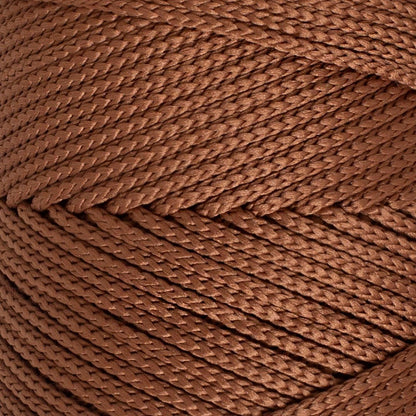 Loren Polyester Soft Macrame Brown Hand Knitting Yarn - LM033 - 34439