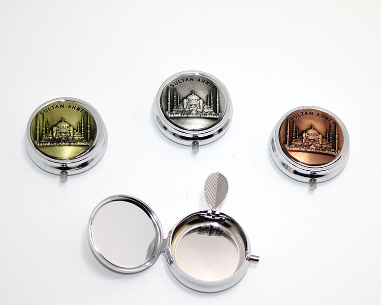Sultanahmet Embossed Traditional Single Ashtray Box