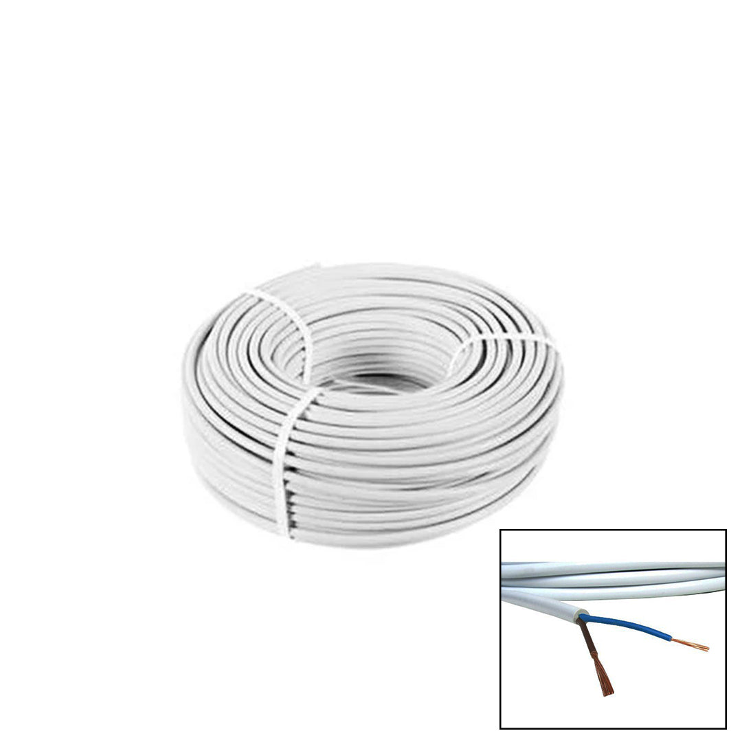 2x1.5MM TTR CABLE 100M CCA CABLE H05 VV-F (5347)