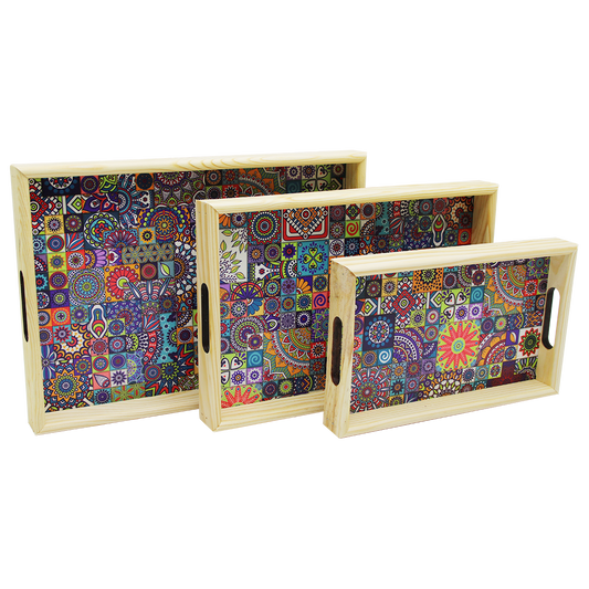 3 BOY AHŞAP TEPSİ DESENLİ ZEMİN 16X26 - 21X31 - 24X34CM (5347)