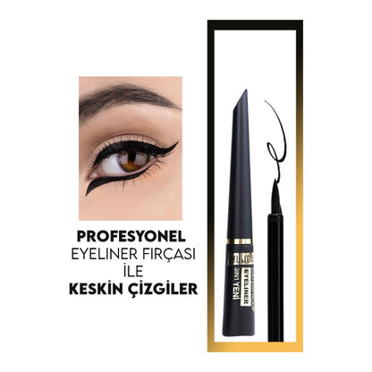 3'ü 1 Arada Göz Makyajı Seti - Eyeliner, Maskara, Kalem