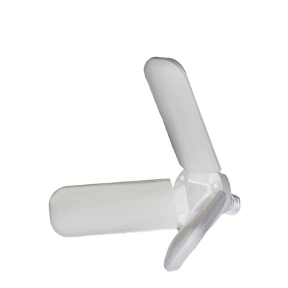 3 KOLLU PERVANE MODELİ BEYAZ LED LAMBA AMPUL 24W - E27 (5347)