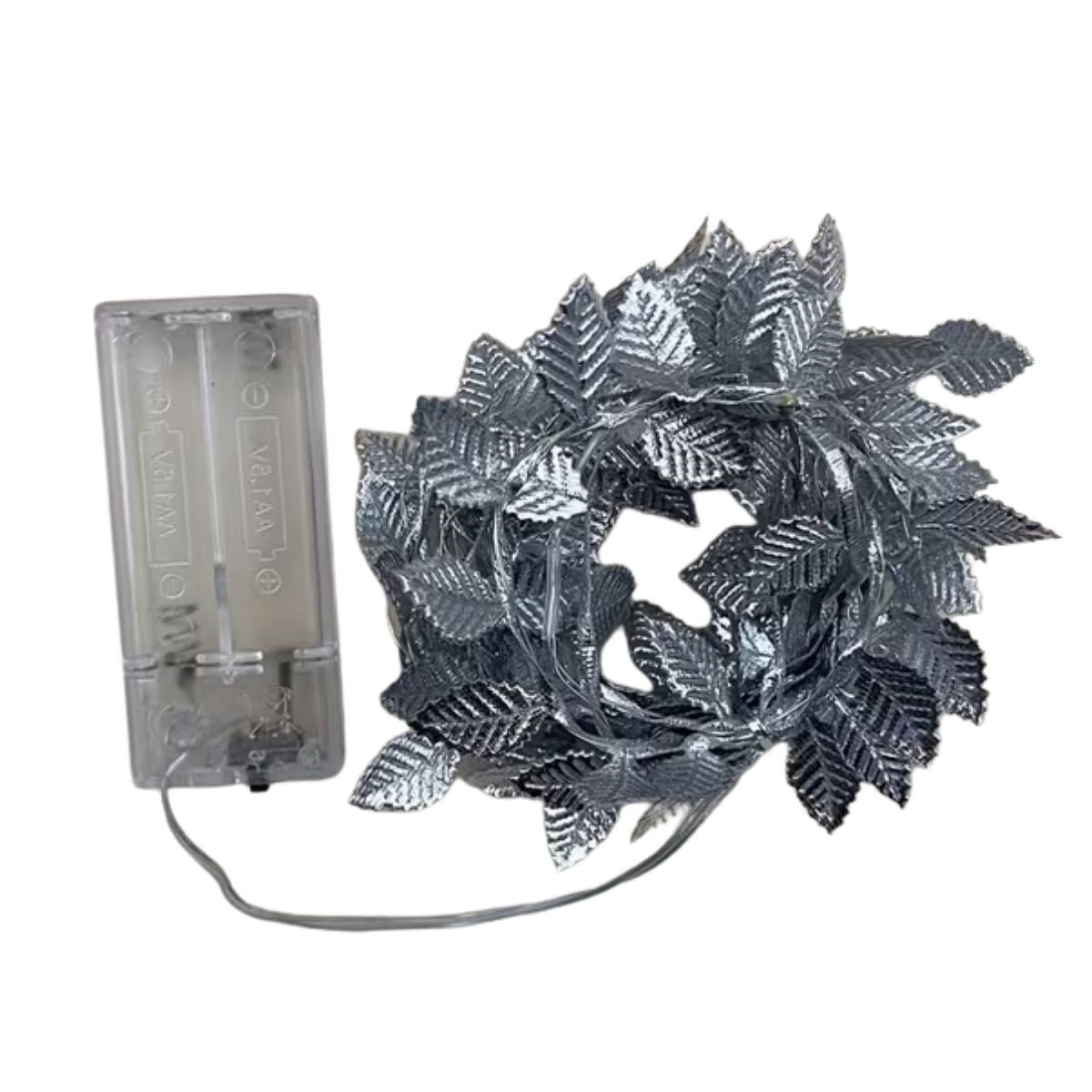 3 Metre Yaldızlı Gümüş LED Işık - Dekoratif Ortam ve Yılbaşı Aydınlatması (5347)